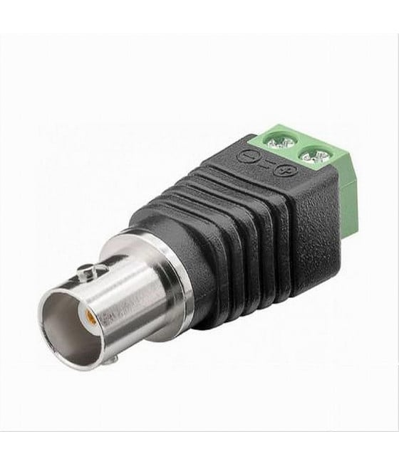 CONNETTORE BNC FEMMINA 220V ADATTATORE TELECAMERA SORVEGLIANZA C-041