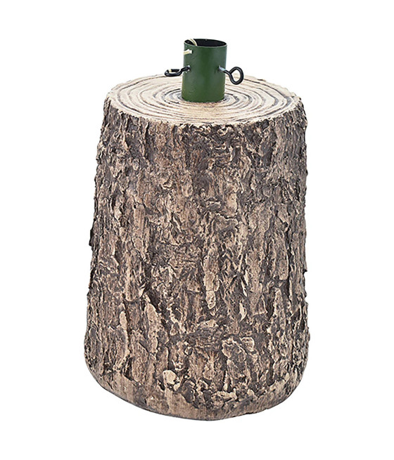 Base Supporto Albero di Natale Tronco Natalizio Attacco Universale Altezza 33 cm