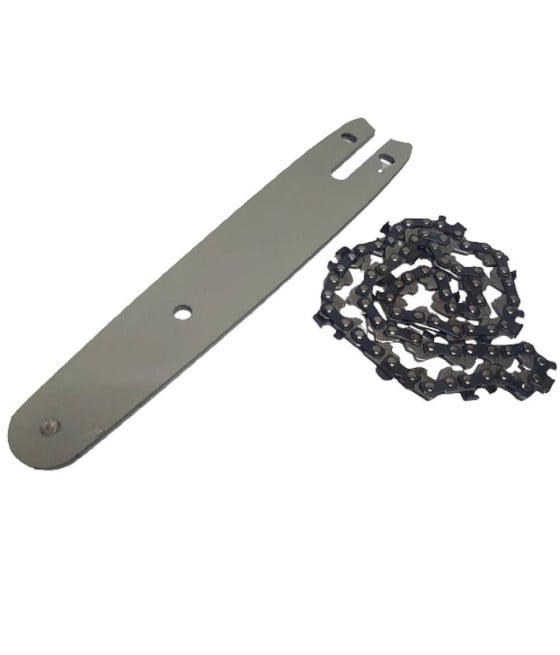 KIT BARRA+CATENA 4" RICAMBIO DA 4 POLLICI MINI MOTOSEGA A BATTERIA