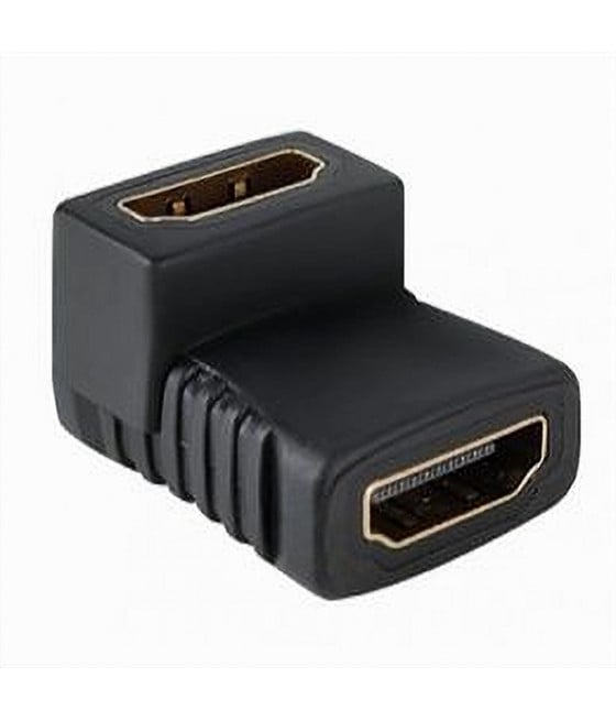 CONNETTORE VIDEO TV HDMI FEMMINA A HDMI FEMMINA 90° C-089