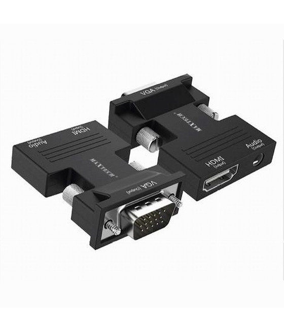ADATTATORE CONVERTITORE VIDEO AUDIO HDMI A VGA CHD-AVGA