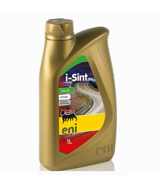 OLIO MOTORE SINTETICO LUBRIFICANTE AUTO I-SINT MS 1 LT ENI/5W-40