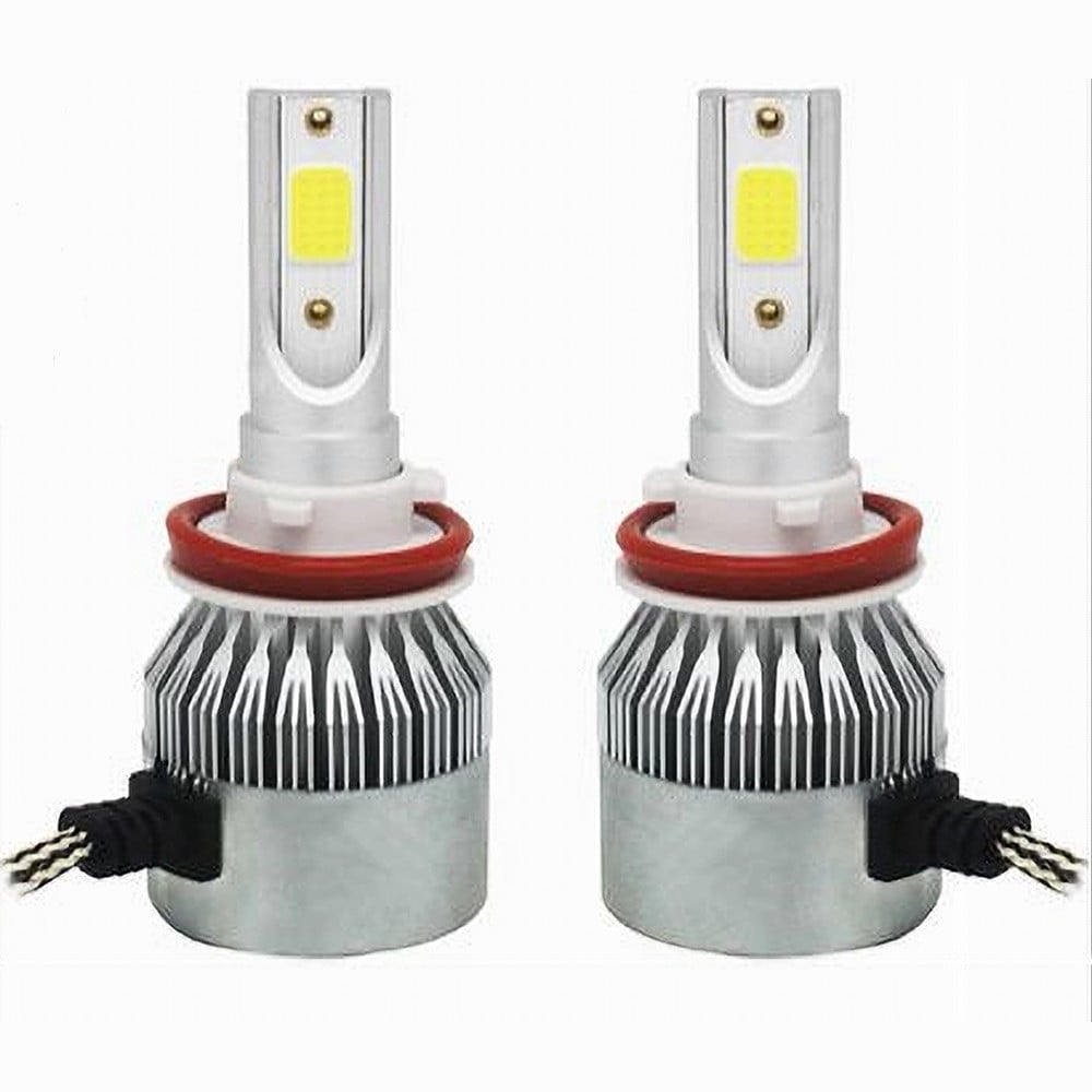 LED AUTO E MOTO LAMPADE FARI MAXTECH H11 C6 LAMPADINE 36W LUCE BIANCA 6000K