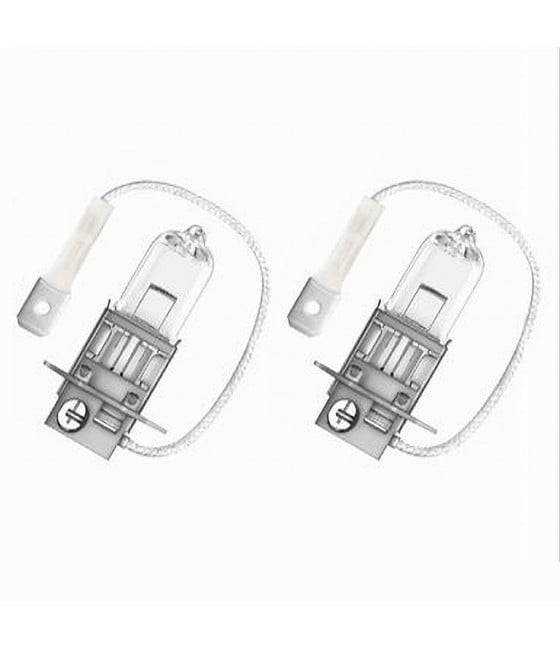 LAMPADINE ALOGENE PER AUTO RICAMBIO H3 55 WATT 12V LUCE CALDA H3-G001