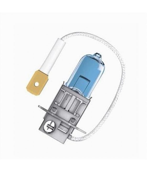 LAMPADINA ALOGENA H3 55W 12V LUCE FREDDO FENDINEBBIA AUTO MOTO H3-BX02