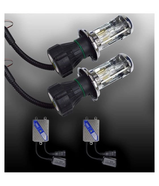 KIT LAMPADINE XENO H4 55W HID LUCI AUTO CENTRALINE KIT-55W-H4-3