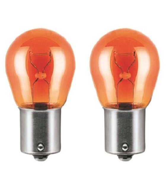 LAMPADINE DI POSIZIONE AUTO BA15S 12V 21 W LUCE CALDA ALOGENA L-P108