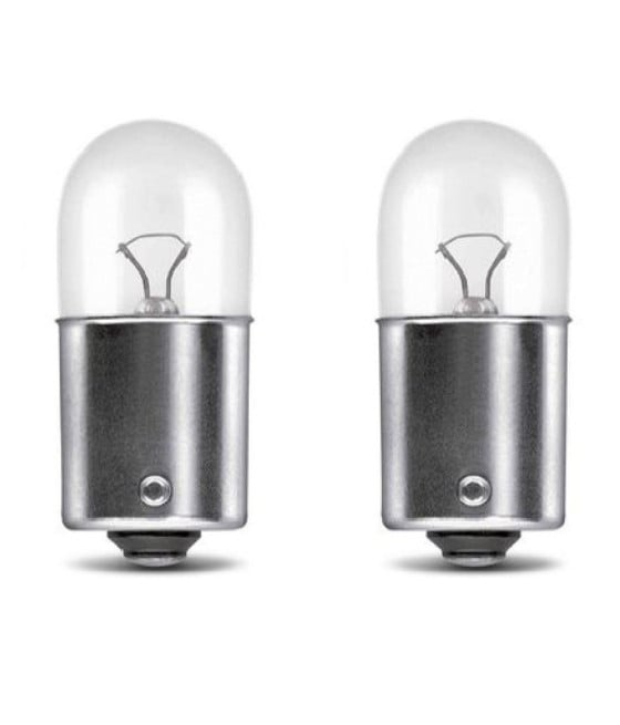 LAMPADINE POSIZIONE AUTO R10W BA15S 12V LUCE CALDA ALOGENA 10 W L-P118