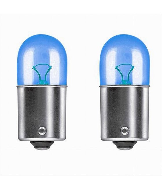 LAMPADINE POSIZIONE BA15S AUTO R10W LUCE FREDDA ALOGENA L-P120