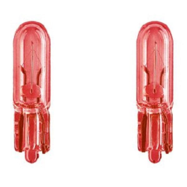 LAMPADINE DI POSIZIONE T5 L-P124 12V 1.2W PER AUTO LUCE CALDA ALOGENA