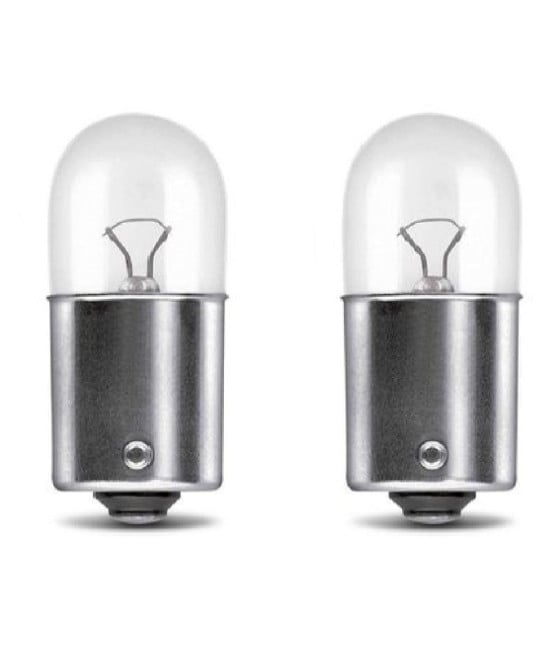 LAMPADINE POSIZIONE AUTO BAU15S / RY10W 12V LUCE CALDA ALOGENA L-P126