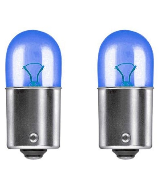 LAMPADINE POSIZIONE BAU15S RY10W AUTO 12V LUCE FREDDA ALOGENA L-P128