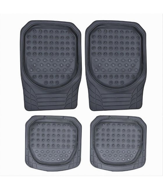 TAPPETO UNIVERSALE AUTO 4PZ PVC RESISTENTE TAPPETINI MATS-11