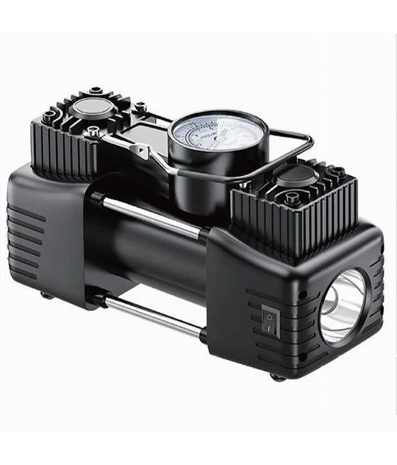 COMPRESSORE PORTATILE 12V 150PSI AUTO 85L/MIN MANOMETRO CO-AR04