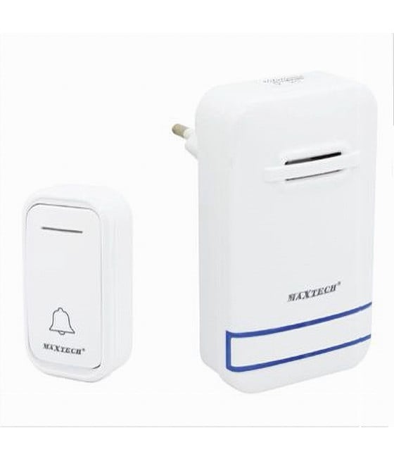CAMPANELLO WIRELESS SENZA FILI SPINA WIFI INDICATORE LED CAMP-03