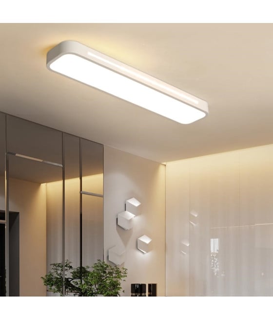 PLAFONIERA LED 18W SOFFITTO RETTANGOLARE STRISCIA LUCE 4000K 50194