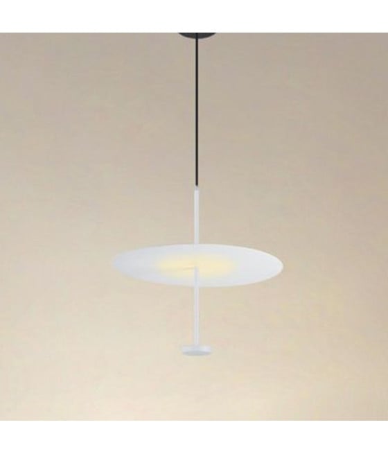 LAMPADARIO LUCE 4000K LED 18W DISCO PIATTO BIANCO 33153