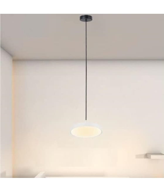 LAMPADARIO LED 40W BIANCO CERCHIO TONDO LUCE 4000K 32873