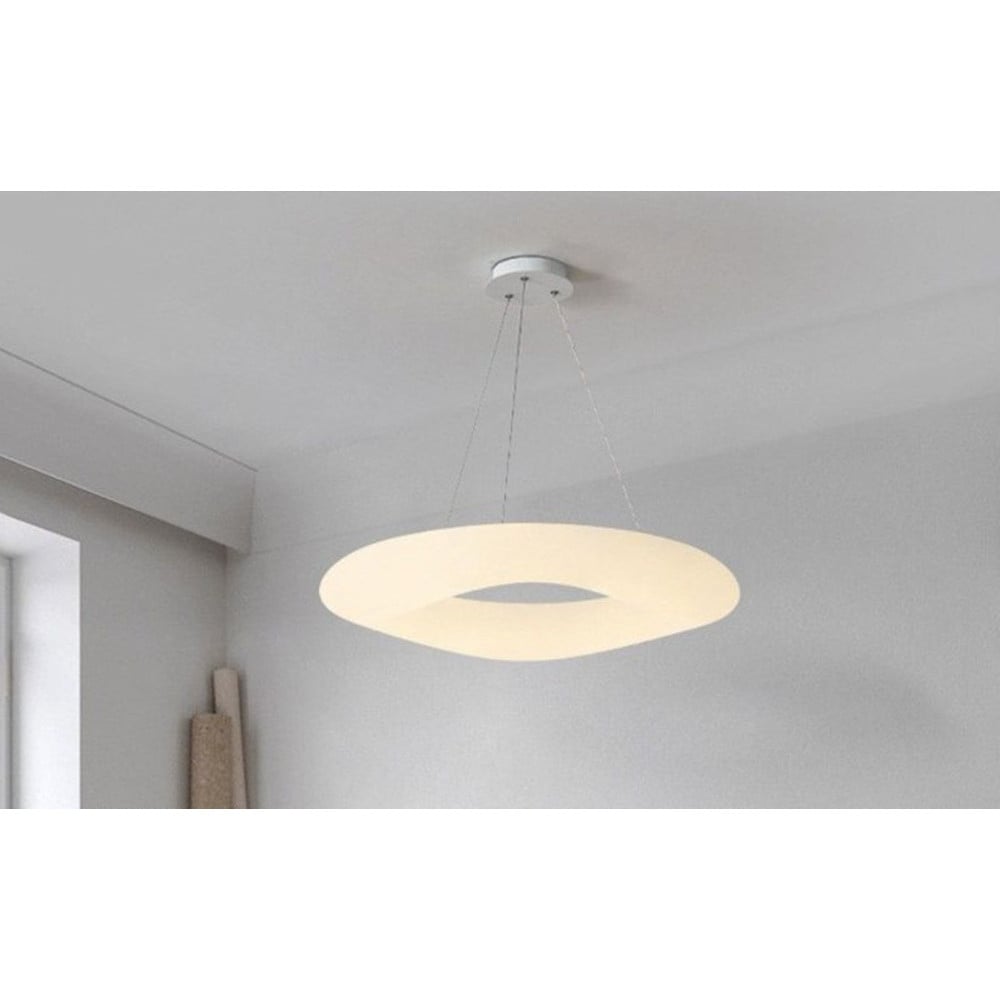 LAMPADARIO A SOSPENSIONE NORDICO A FORMA DI ANELLO DECORATIVO