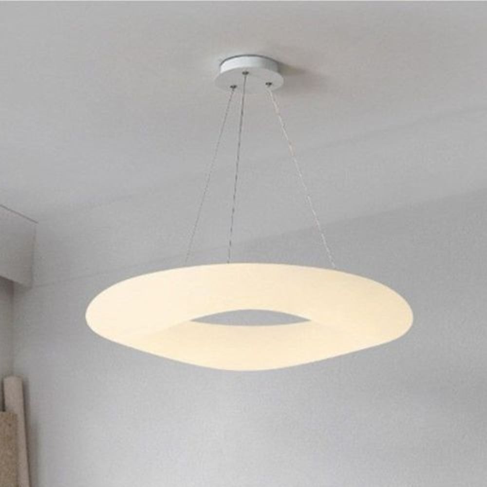 LAMPADARIO A SOSPENSIONE NORDICO A FORMA DI ANELLO DECORATIVO