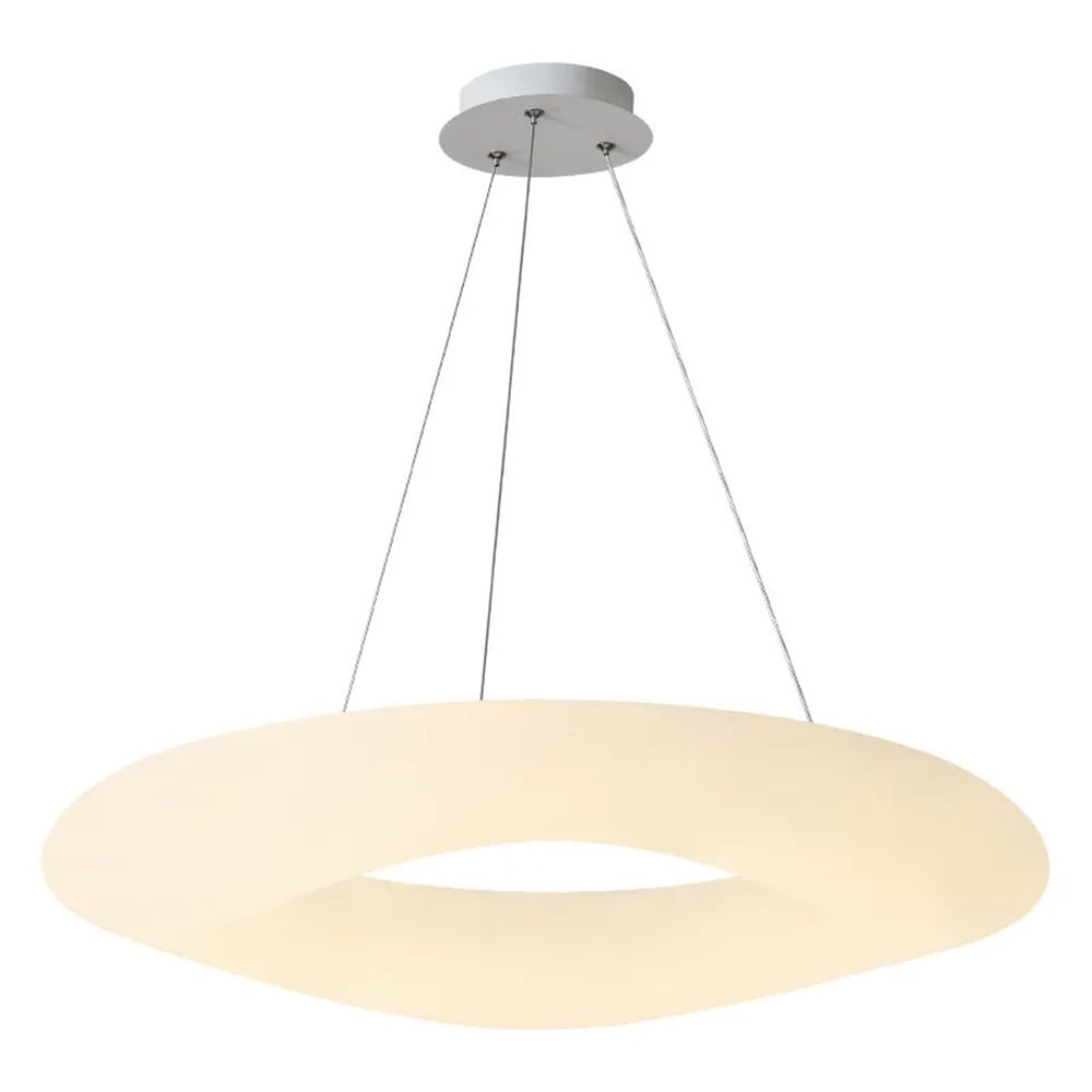 LAMPADARIO A SOSPENSIONE NORDICO A FORMA DI ANELLO DECORATIVO