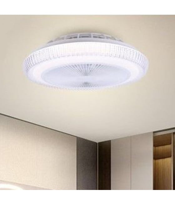 PLAFONIERA SOFFITTO LED CON VENTILATORE TELECOMANDO 42279