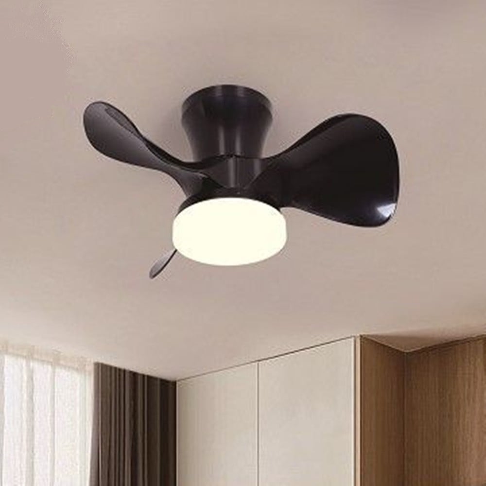 LAMPADARIO PLAFONIERA VENTILATORE DA SOFFITTO LED NERO 42293