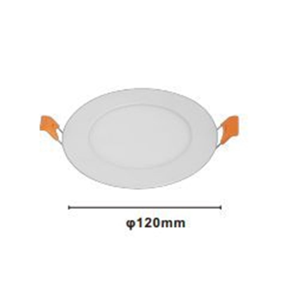 PANNELLO LED 6W INCASSO ROTONDO BIANCO LUCE 3000K-6500K 00021