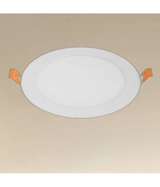PANNELLO LED 12W INCASSO ROTONDO BIANCO LUCE 3000K-6500K 00038
