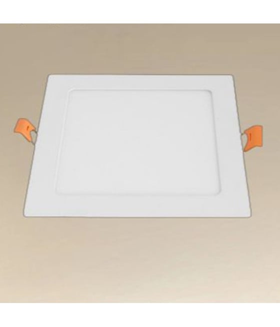 PANNELLO LED 12W INCASSO QUADRATO BIANCO LUCE 3000K-6500K 00090