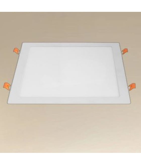 PANNELLO LED 24W INCASSO QUADRATO BIANCO LUCE 3000K-6500K 00113
