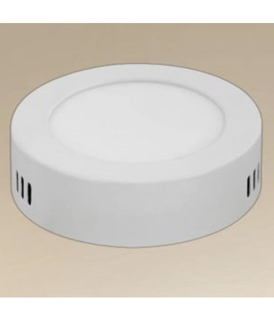 PLAFONIERE LED 6W LUCE 3000K-6500K TONDO INTERRUTTORE 00120