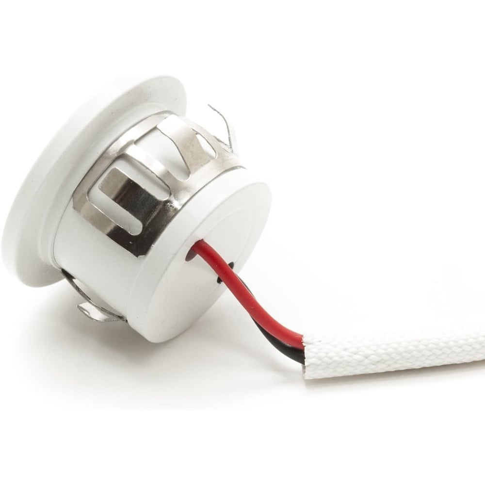 FARETTO LED INCASSO 1 W BIANCO SEGNAPASSI LUCE VERDE DRIVER