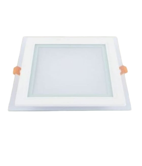 PANNELLO LED INCASSO LUCE 3000K-6500K 18W QUADRATO BORDO TRAPARENTE