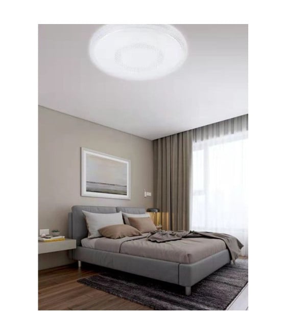 PLAFONIERA A SOFFITTO 60W 4800LM DESIGN TONDO LUCE FREDDA 6500K