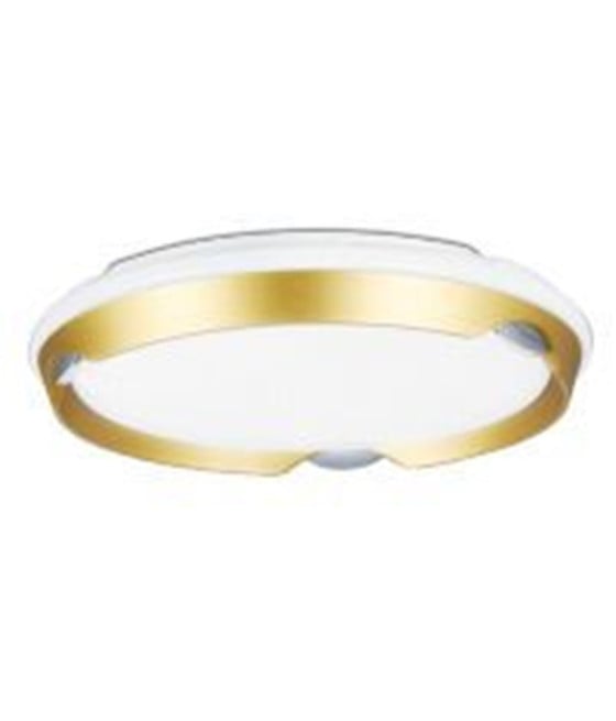 PLAFONIERA LED CERCHIO ORO BIANCO 60W LUCE FREDDA 6500K 69730