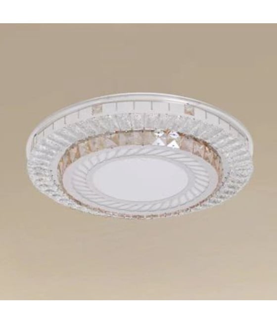 PLAFONIERA 65W LED DESIGN A STRATI CRISTALLI LUCE FREDDA 71518