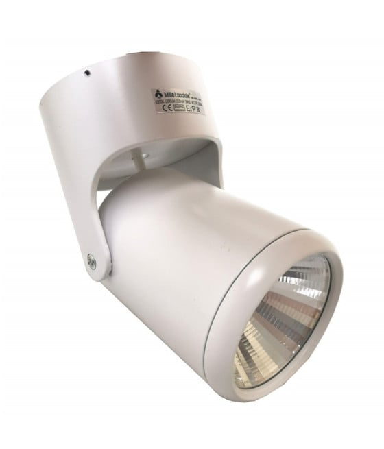 FARETTO ORIENTABILE 7W BIANCO MURO SOFFITTO LUCE 4500K 86111