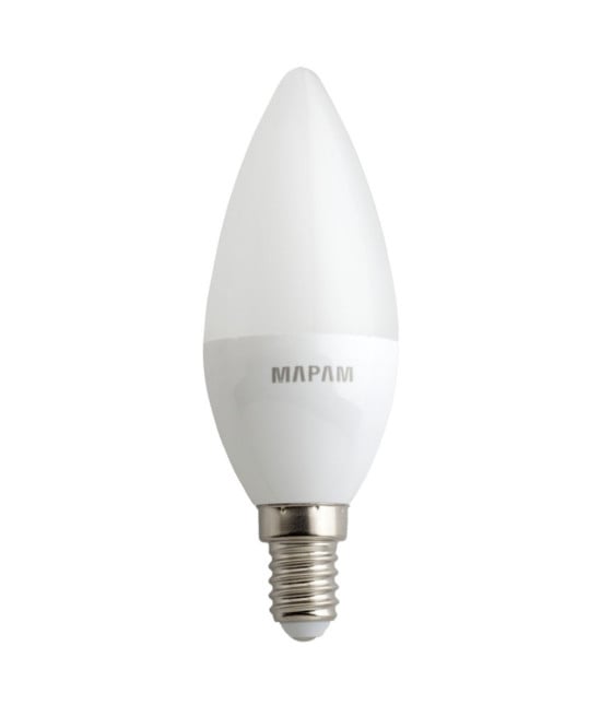 LAMPADINA LED OLIVA OPACO ATTACCO E14 3 WATT LUCE FREDDA 00517