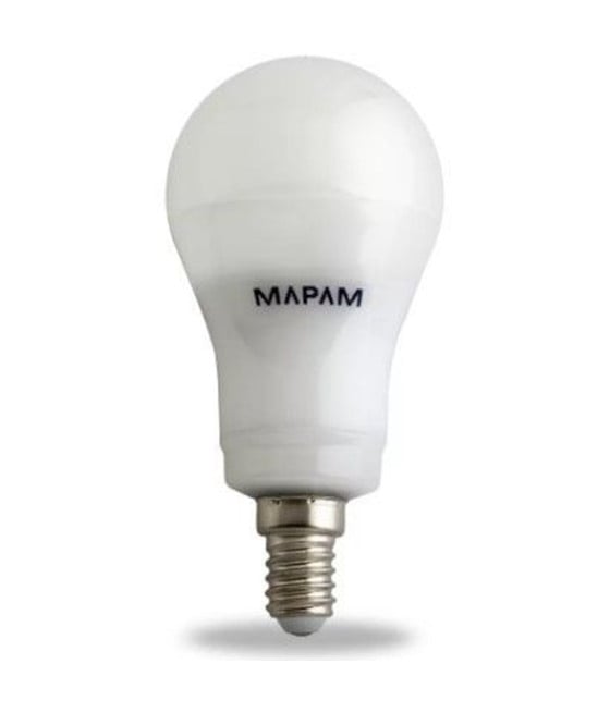 LAMPADINA LED E14 BULBO A55 7 WATT LUCE FREDDA 6500K 00081