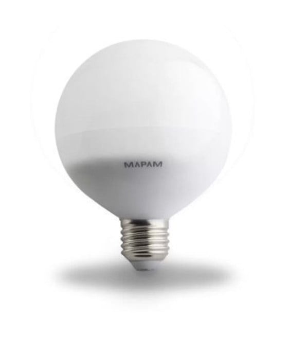 LAMPADINA LED E27 GLOBO G80 8W LUCE FREDDA BULBO SFERA PALLA 00166