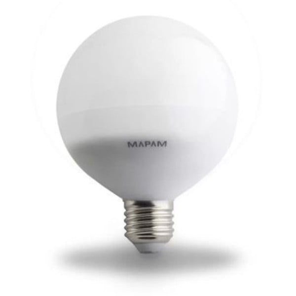 LAMPADINA LED E27 GLOBO G80 8W LUCE FREDDA BULBO SFERA PALLA 00166