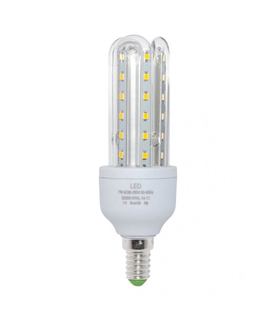 LAMPADINA LED E14 7W 3U JN09 LUCE TUBOLARE LINEARE LUCE FREDDA 87170
