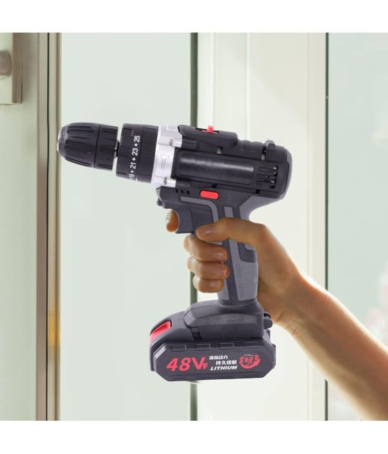 AVVITATORE A BATTERIA 48V TRAPANO CACCIAVITI INSTALLAZIONE
