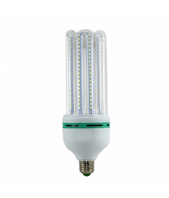 LAMPADINA LED E27 36W 4U TUBOLARE LINEARE LUCE FREDDA NATURALE CALDA