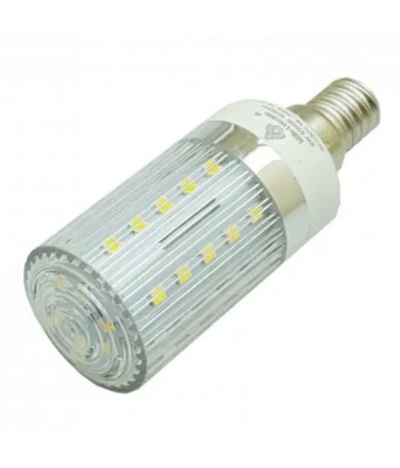 LAMPADINA LED E14 6WATT TUBO MAIS LUCE CALDA FREDDA NATURALE