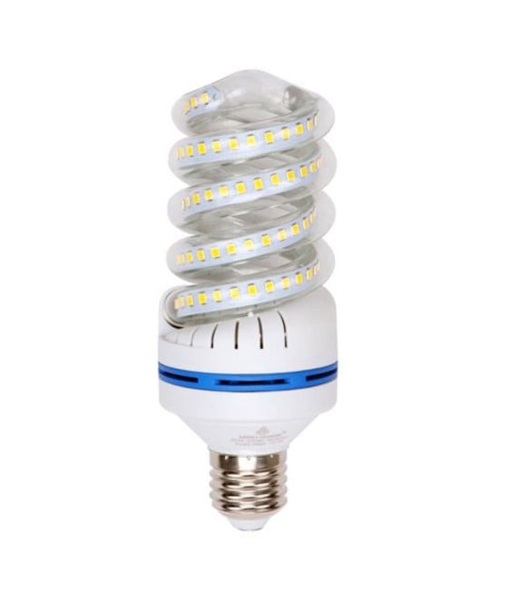 LAMPADINA LED E27 20 WATT VORTICE SPIRALE LUCE NATURALE CALDA