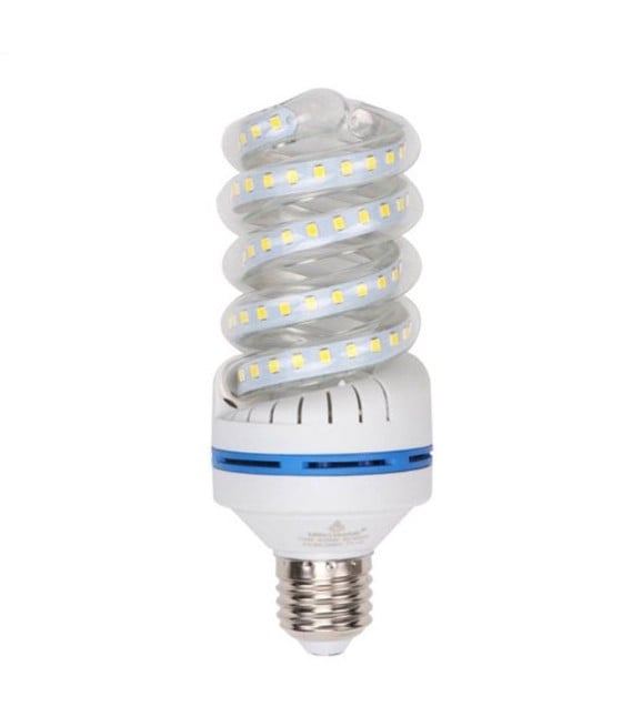 LAMPADINA LED E27 30W VORTICE SPIRALE LUCE NATURALE CALDA FREDDA