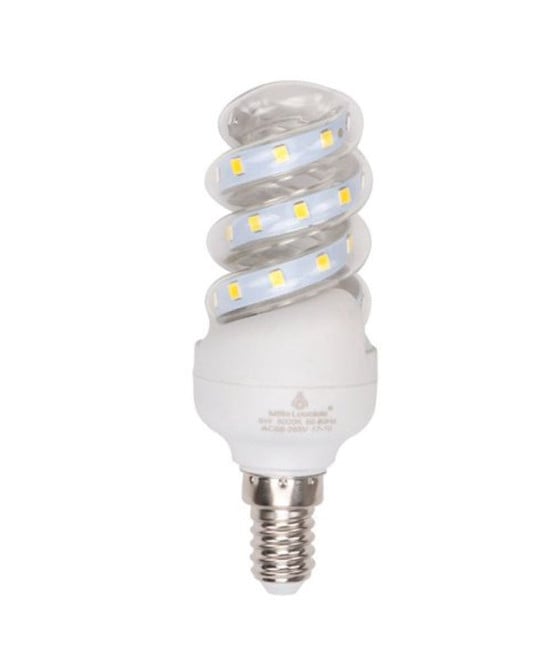 LAMPADINA LED 5W E14 475LM SPIRALE LUCE CALDA NATURALE FREDDA