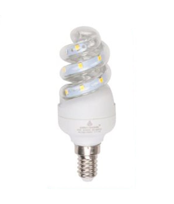 LAMPADINA LED 13W E14 1235LM SPIRALE LUCE NATURALE CALDA